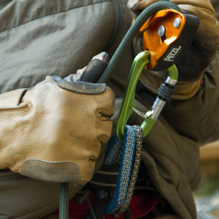 Gatekeeper Locking Belay Carabiner | Metolius Climbing